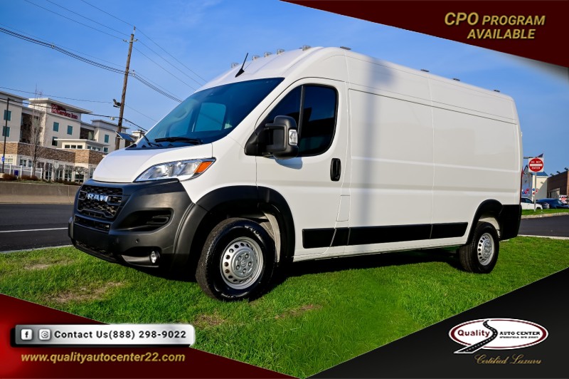 Bright White Clearcoat 2025 RAM ProMaster 2500 Tradesman 159 High Roof Cargo Van FWD Van Front-Wheel Drive Automatic