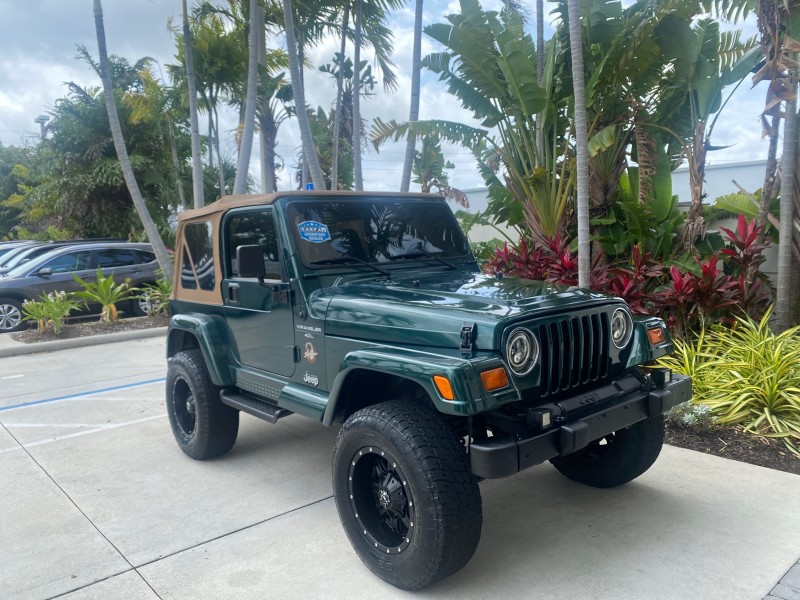 1999 Jeep Wrangler Sahara AUYO AC 6 CYL LOW MILES 47,009 in , 