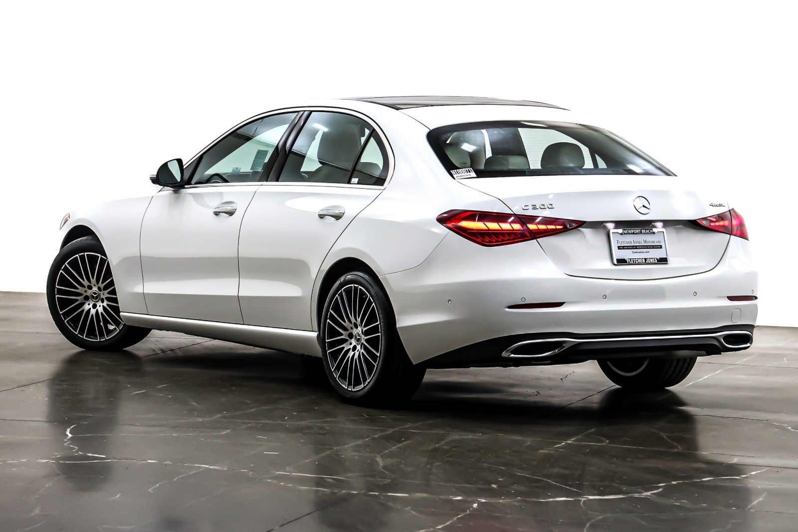 New 2025 Polar White Mercedes-Benz C 300 image 12
