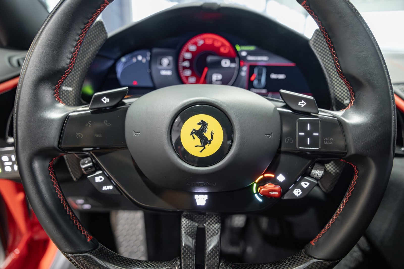 Used Car 2021 Ferrari Roma  - Passenger Display - Rosso Scuderia - $280,143 Msrp - Full Car Ppf For Sale Under $200,000 In Boerne, Texas