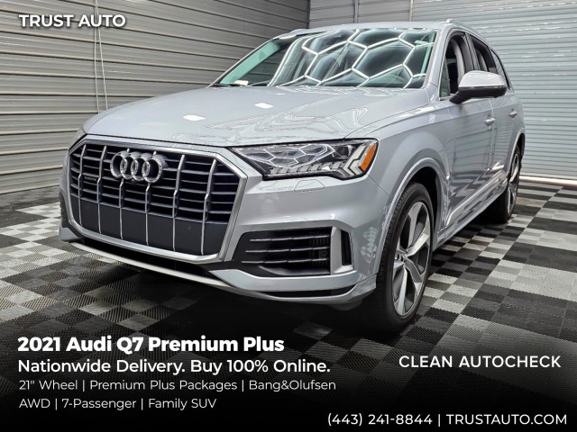 Florett Silver Metallic 2021 Audi Q7 SUV / Crossover All-Wheel Drive Automatic