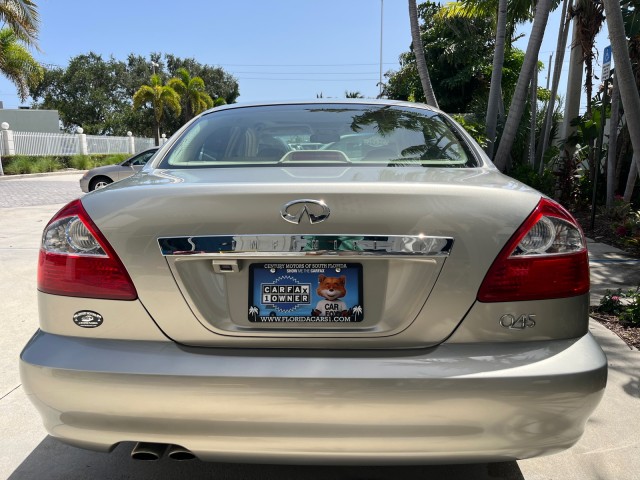 2003 INFINITI Q45 LOW MILES 59,781 1 OWNER in pompano beach, Florida