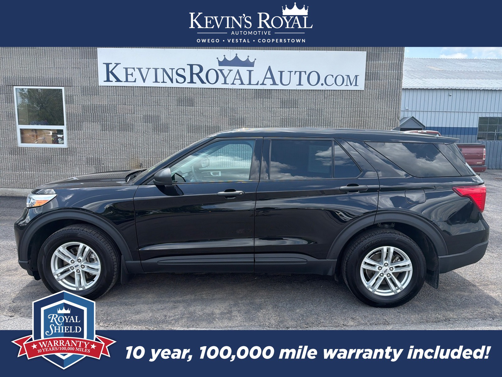 Black 2023 Ford Explorer SUV / Crossover All-Wheel Drive Automatic