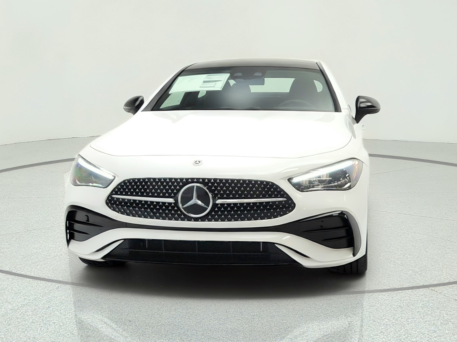 New 2026 MANUFAKTUR Moonlight White Metallic Mercedes-Benz CLE 450 4MATIC® Coupe image 2