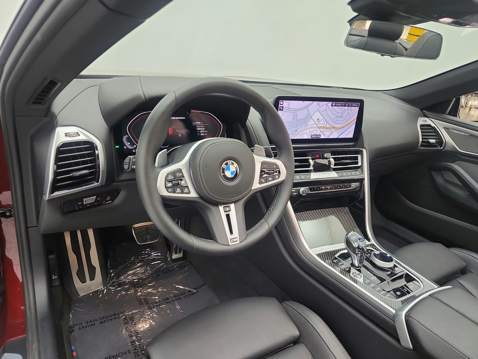 Used 2026 Aventurin Red Metallic BMW M850i xDrive Convertible image 9