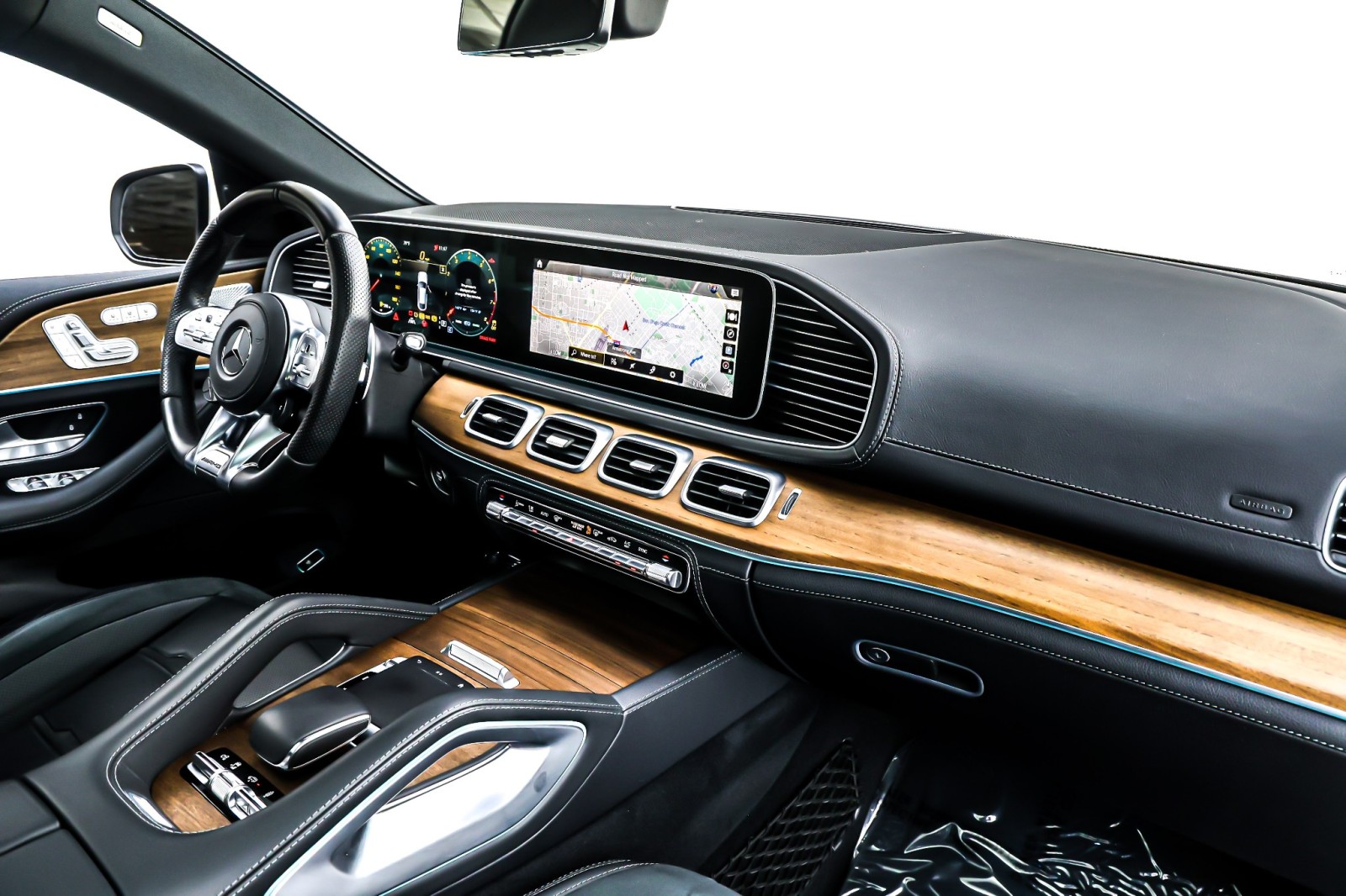 Certified Used 2021 designo Diamond White Metallic Mercedes-Benz AMG® GLE 53 4MATIC Coupe image 17