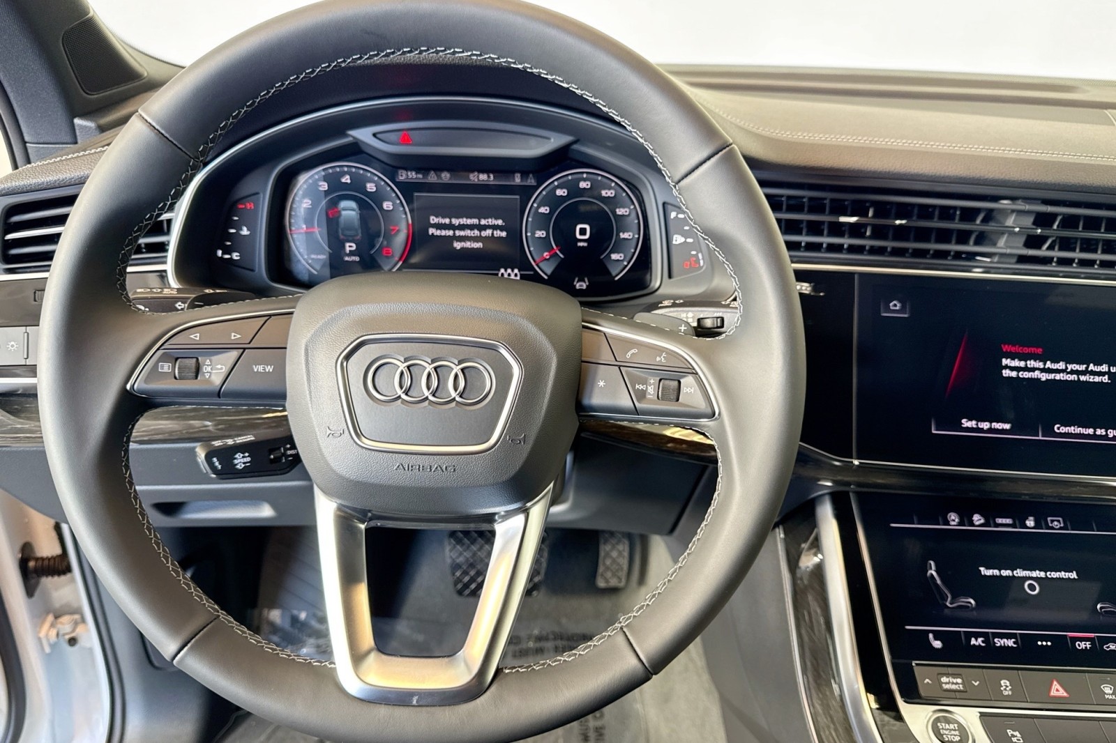 New 2026 Glacier White Metallic Audi Premium 45 quattro image 10