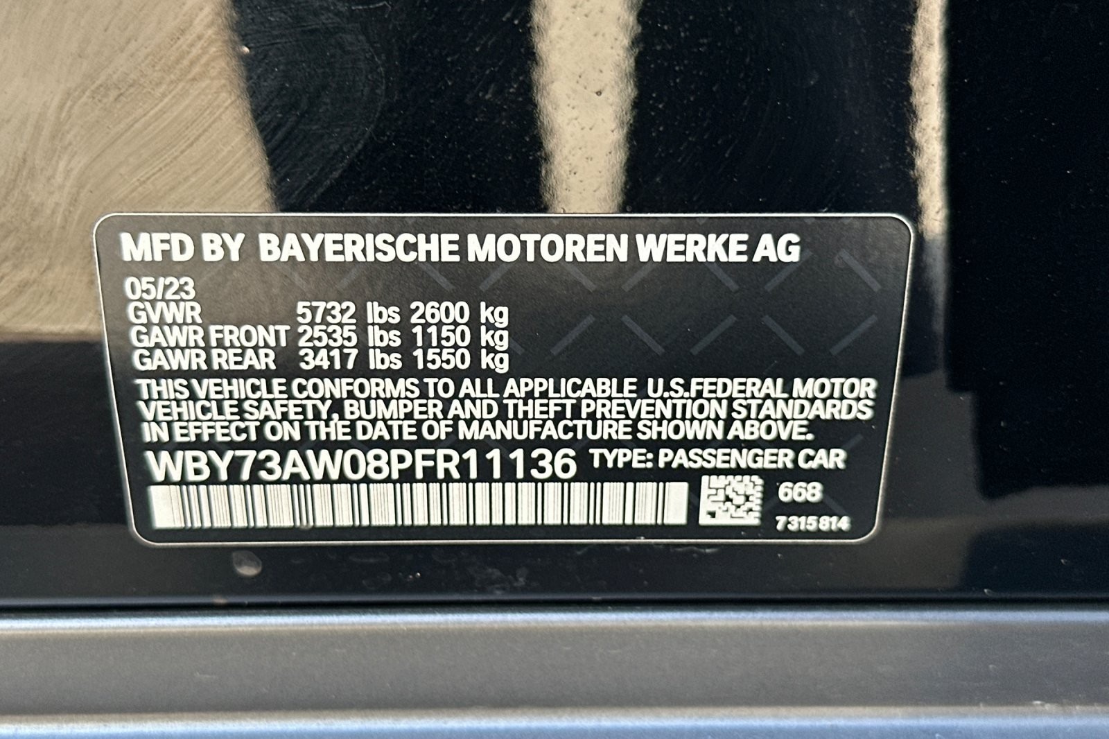 Used 2023 Jet Black BMW eDrive40 image 27