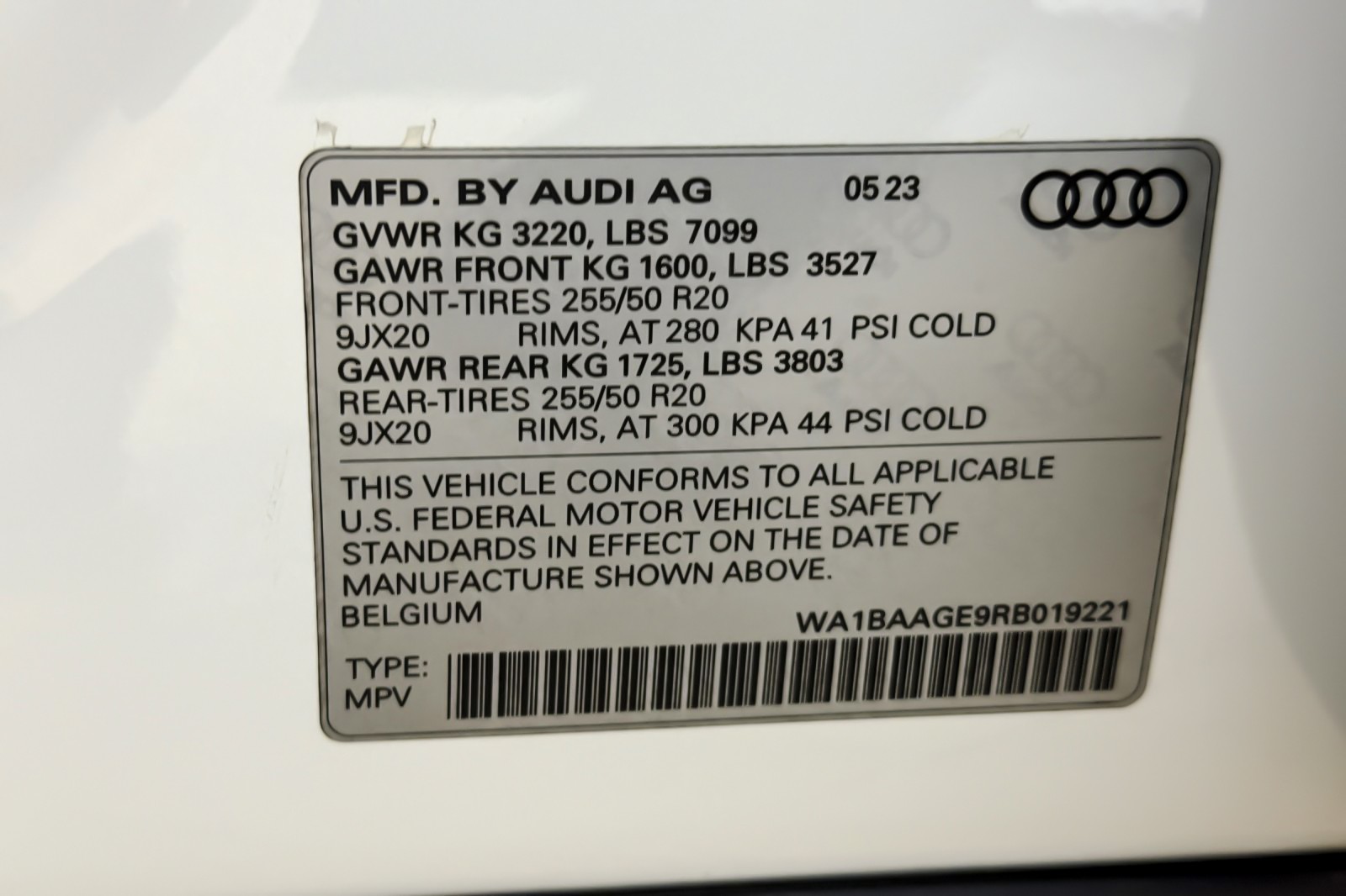 Certified Used 2024 Glacier White Metallic Audi S line Premium quattro image 28