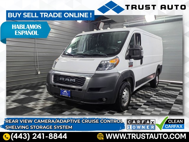 2022 RAM ProMaster 1500 136 Low Roof Cargo Van FWD