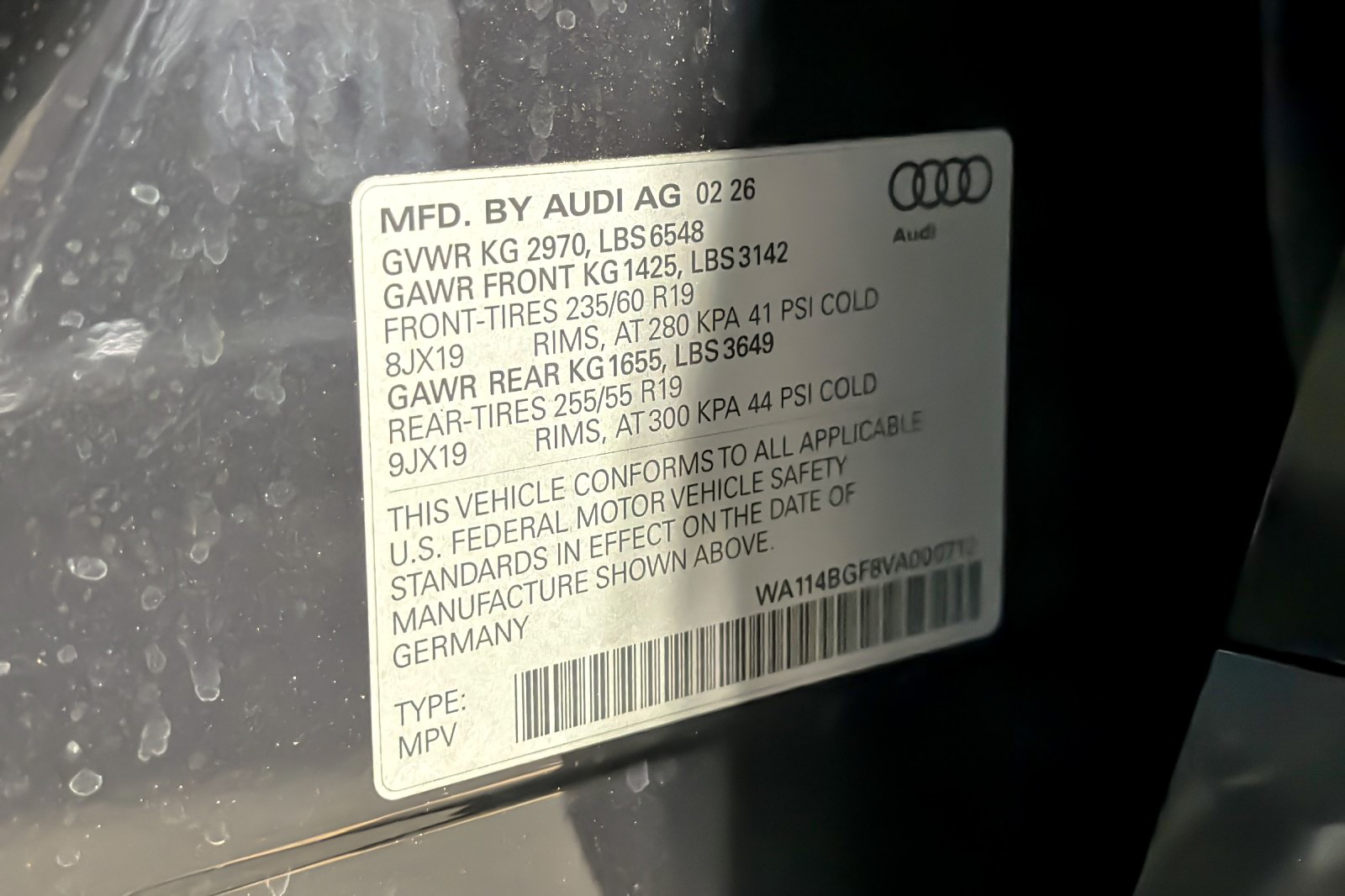 New 2027 Manhattan Gray Metallic Audi Premium quattro image 28