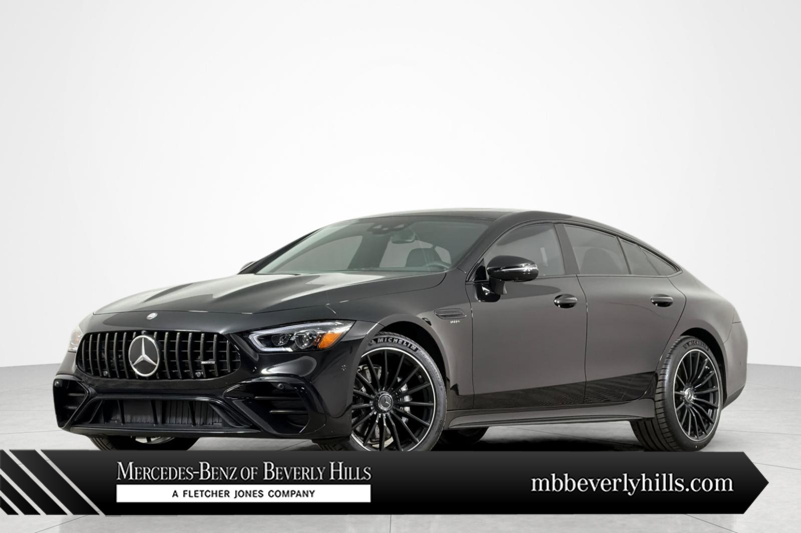 OBSIDIAN BLACK 2024 Mercedes-Benz AMG GT 43 AWD Coupe All-Wheel Drive Automatic
