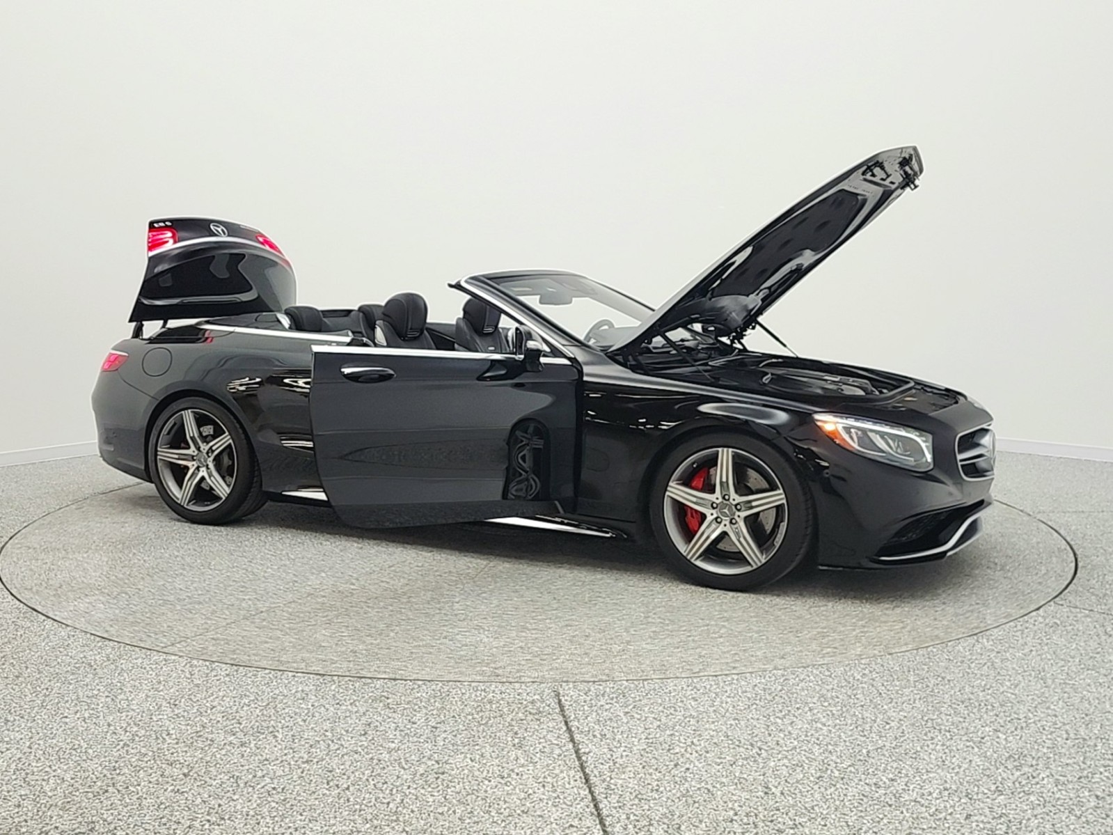 Used 2017 Black Mercedes-Benz AMG® S 63 4MATIC Cabriolet image 10