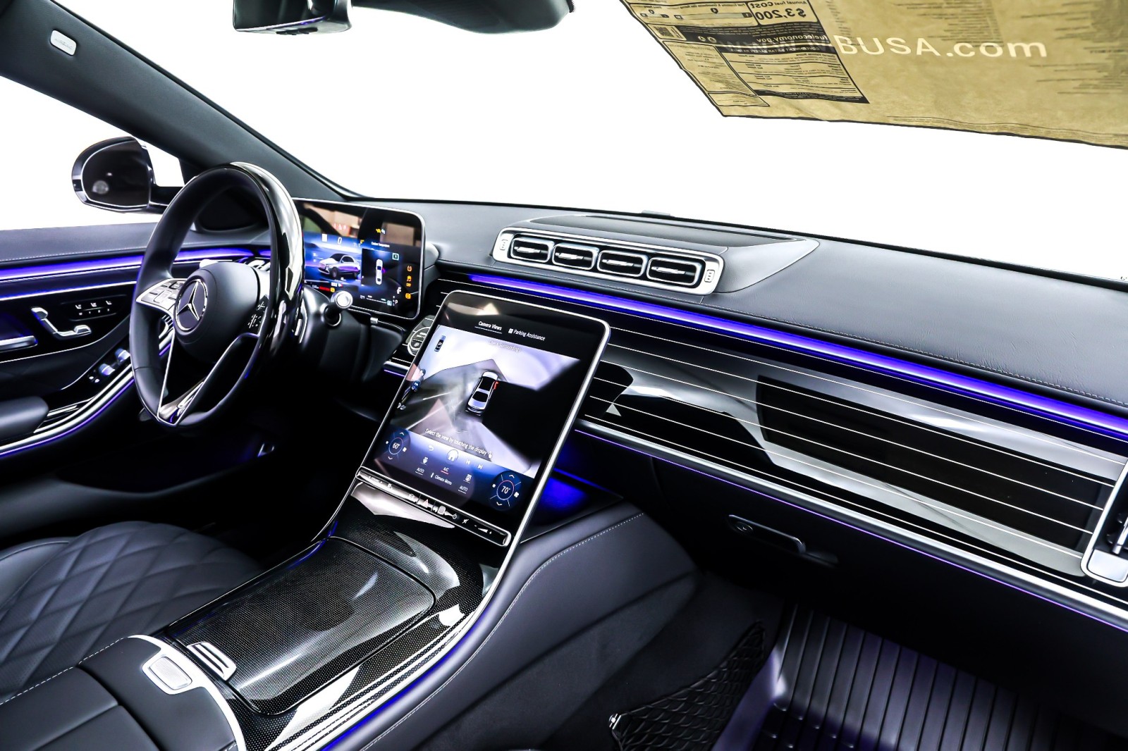 New 2025 MANUFAKTUR Moonlight White Magno Mercedes-Benz S 580 image 5