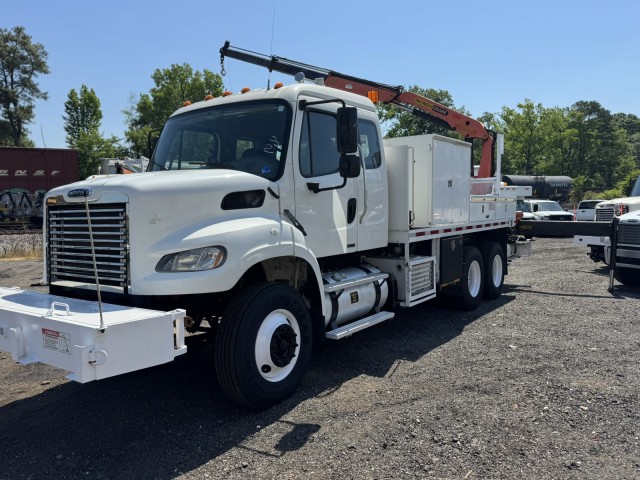 2011 Freightliner  M2 XCab Service Bodyw 12000 Palfinger Crane in , 