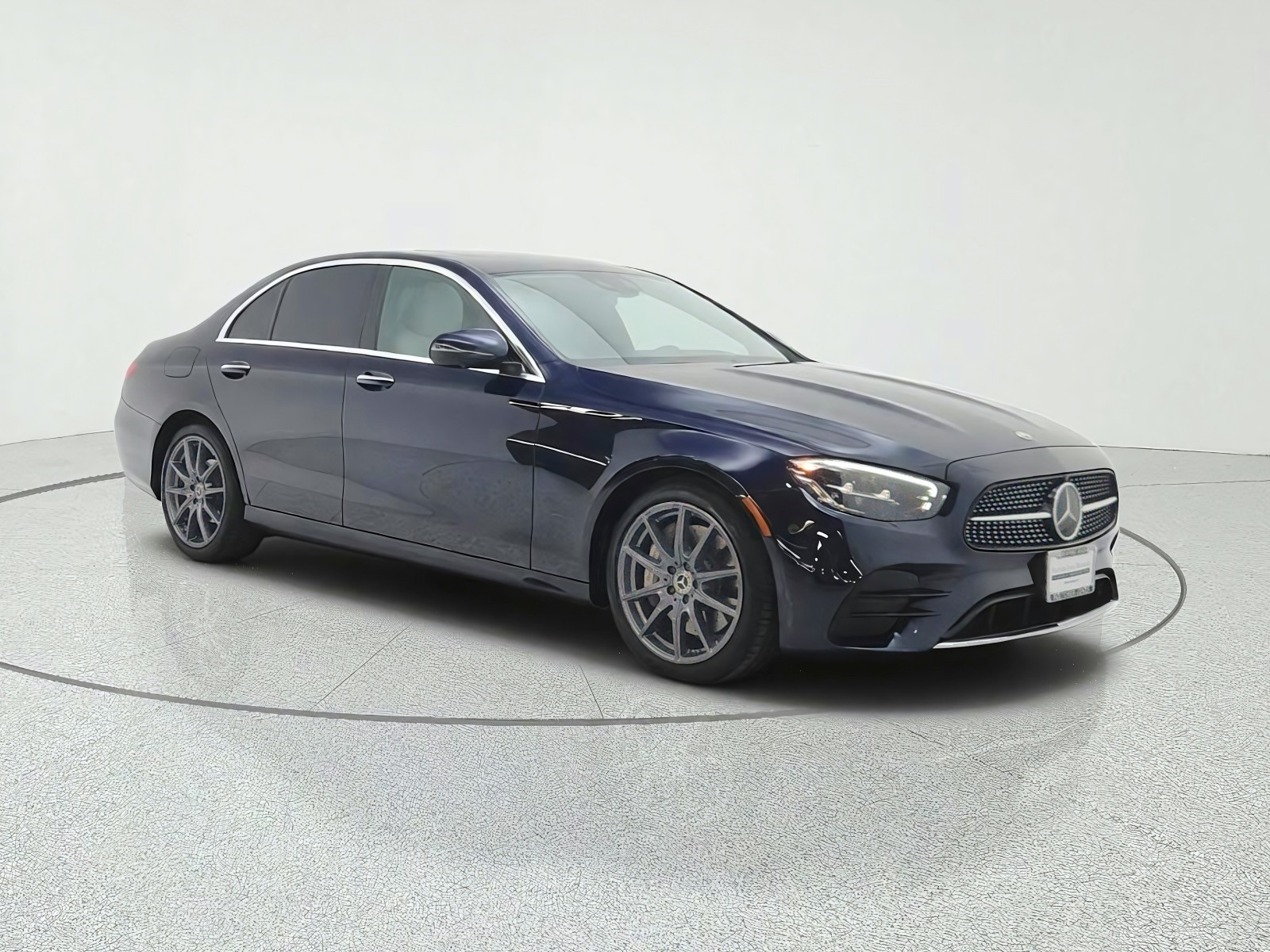 Certified Used 2022 Nautical Blue Metallic Mercedes-Benz E 350 RWD Sedan image 3