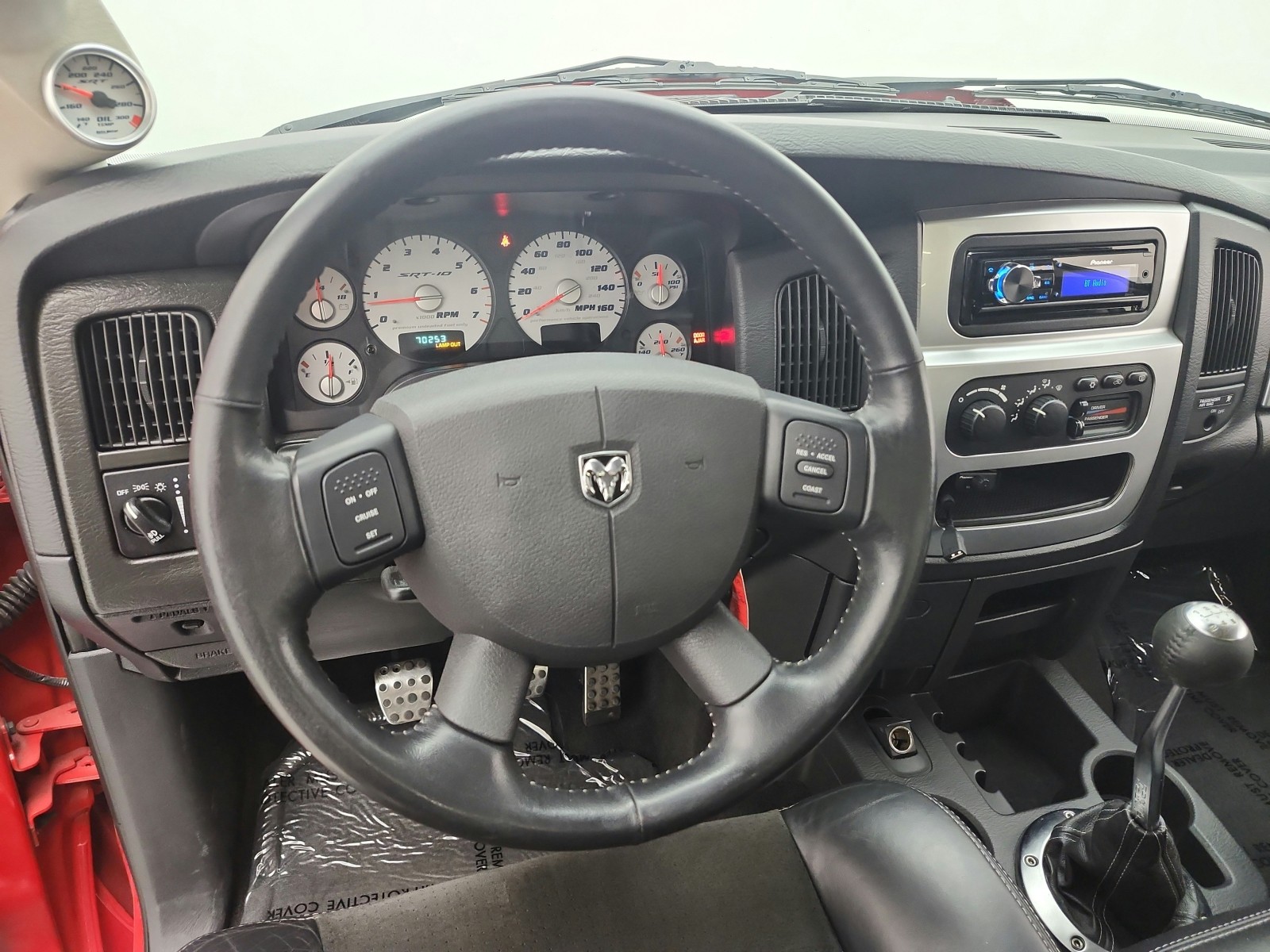 Used 2004 Flame Red Dodge 2dr Reg Cab 120.5 WB SRT-10 image 13