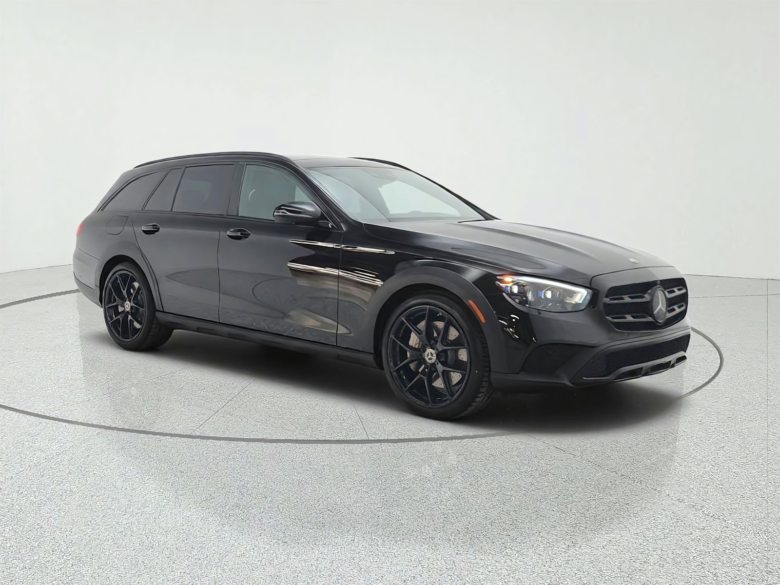 Certified Used 2023 Black Mercedes-Benz E 450 4MATIC® All-Terrain Wagon image 3