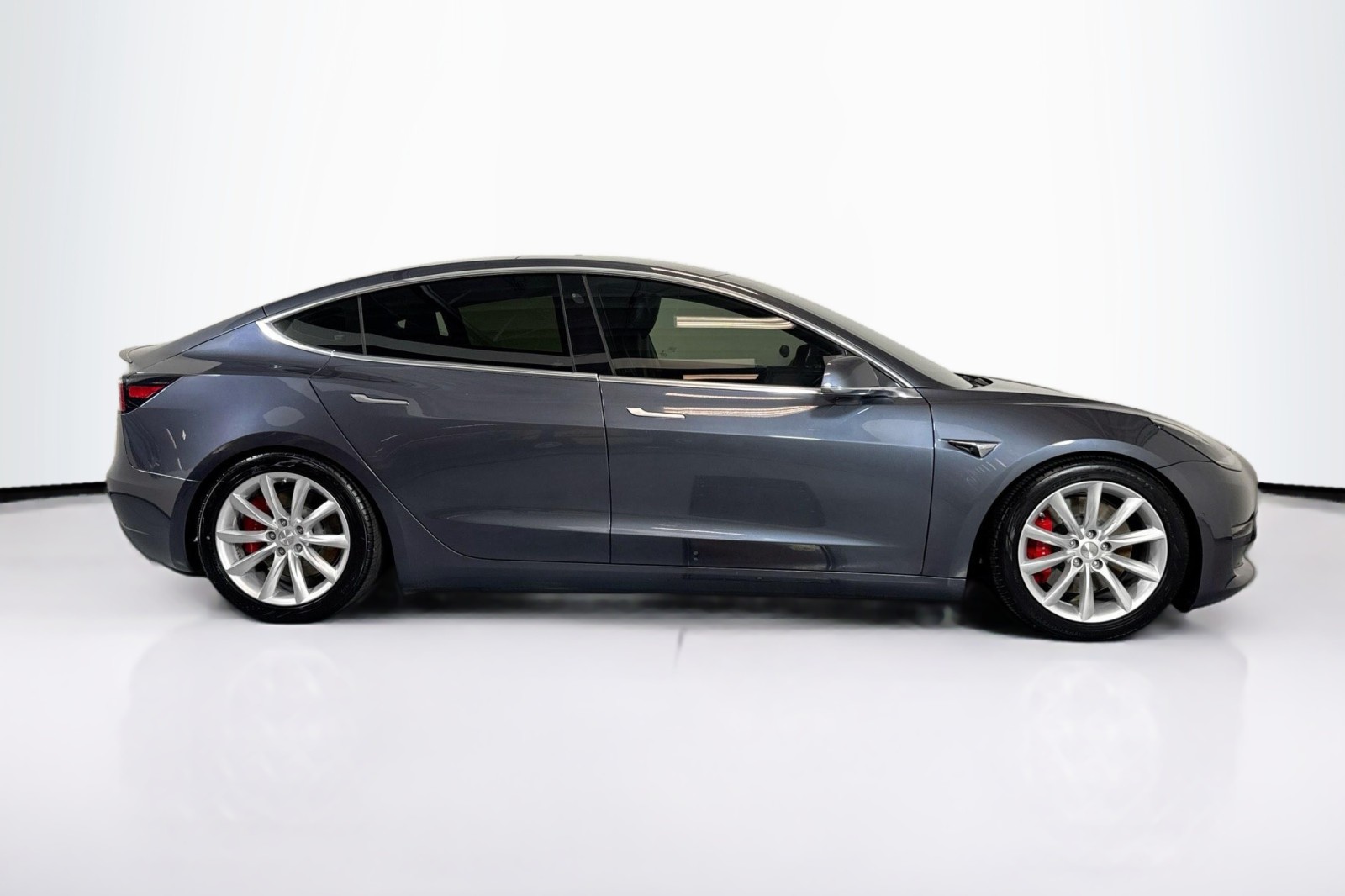 Used 2020 GREY Tesla Performance image 4