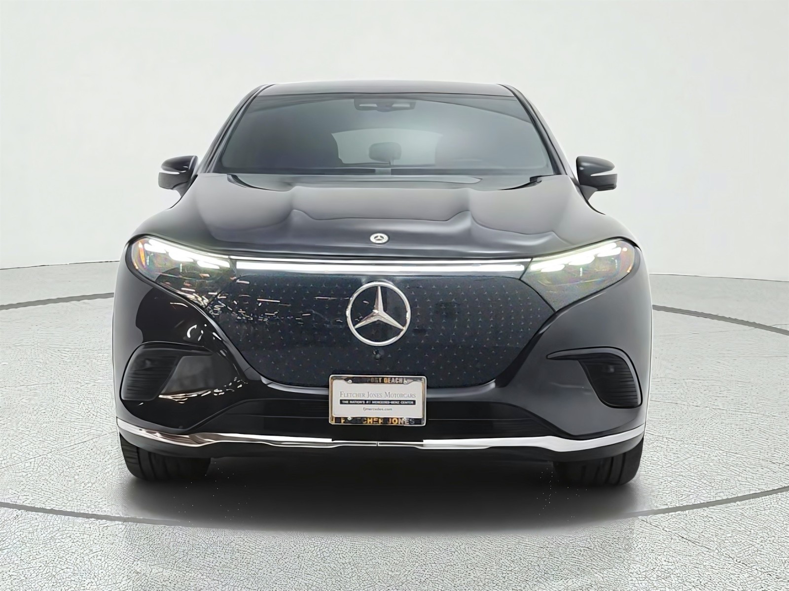 Certified Used 2023 Obsidian Black Metallic Mercedes-Benz EQS 450+ SUV image 2