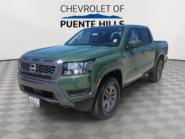 Tactical Green Metallic 2025 Nissan Frontier SV Crew Cab RWD Pickup Truck 4X2 Automatic