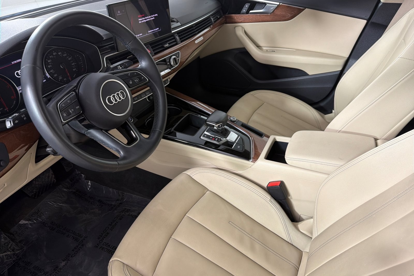 Used 2022 Ibis White Audi Premium 40 TFSI quattro image 9