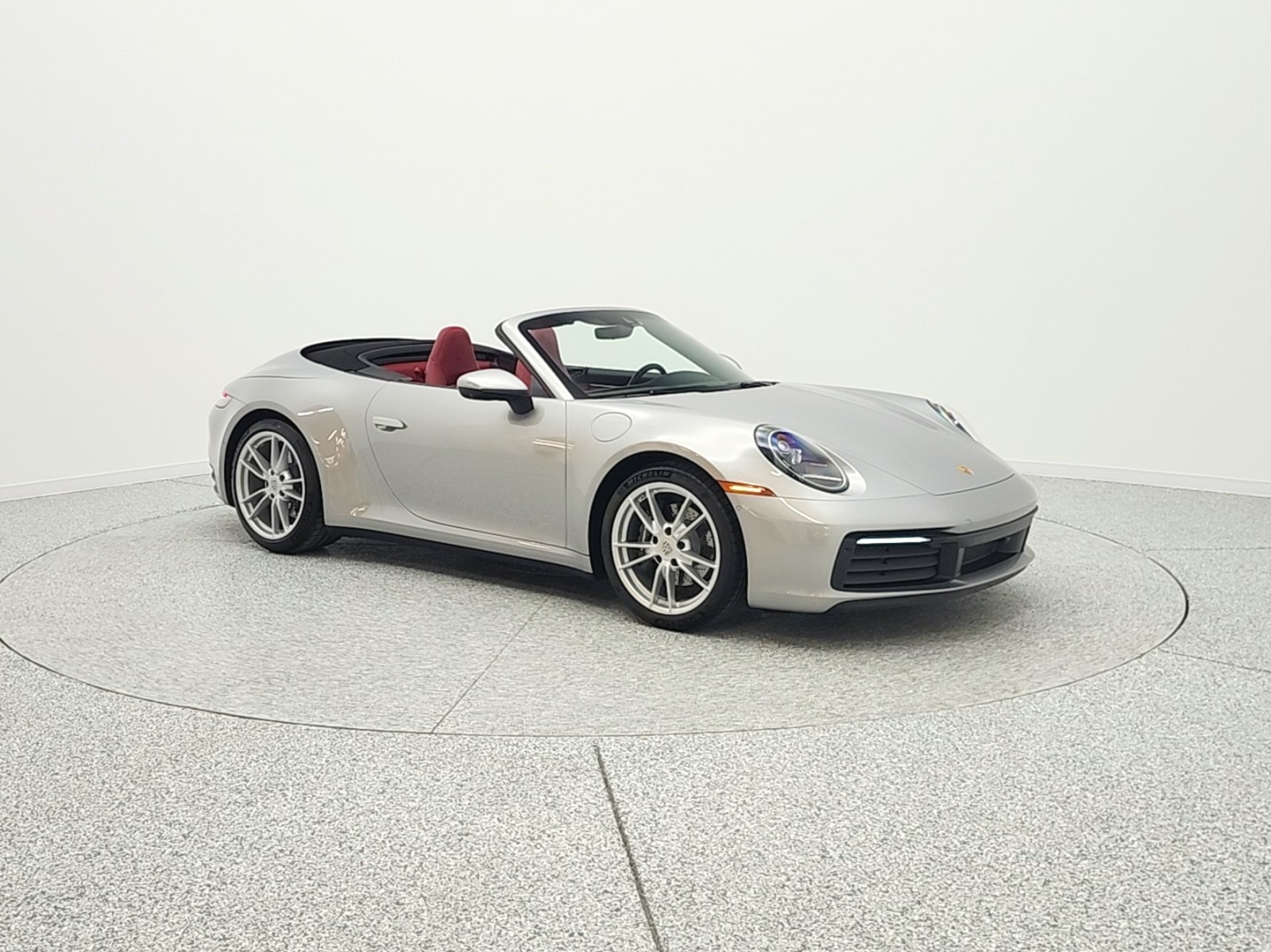 Used 2022 GT Silver Metallic Porsche Carrera Cabriolet image 3