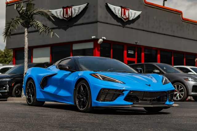 Rapid Blue 2022 Chevrolet Corvette Stingray 3LT Convertible RWD Convertible Rear-Wheel Drive Automatic