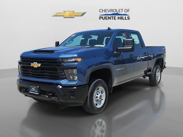 Lakeshore Blue Metallic 2026 Chevrolet Silverado 2500HD Work Truck Crew Cab 4WD Pickup Truck Four-Wheel Drive Automatic