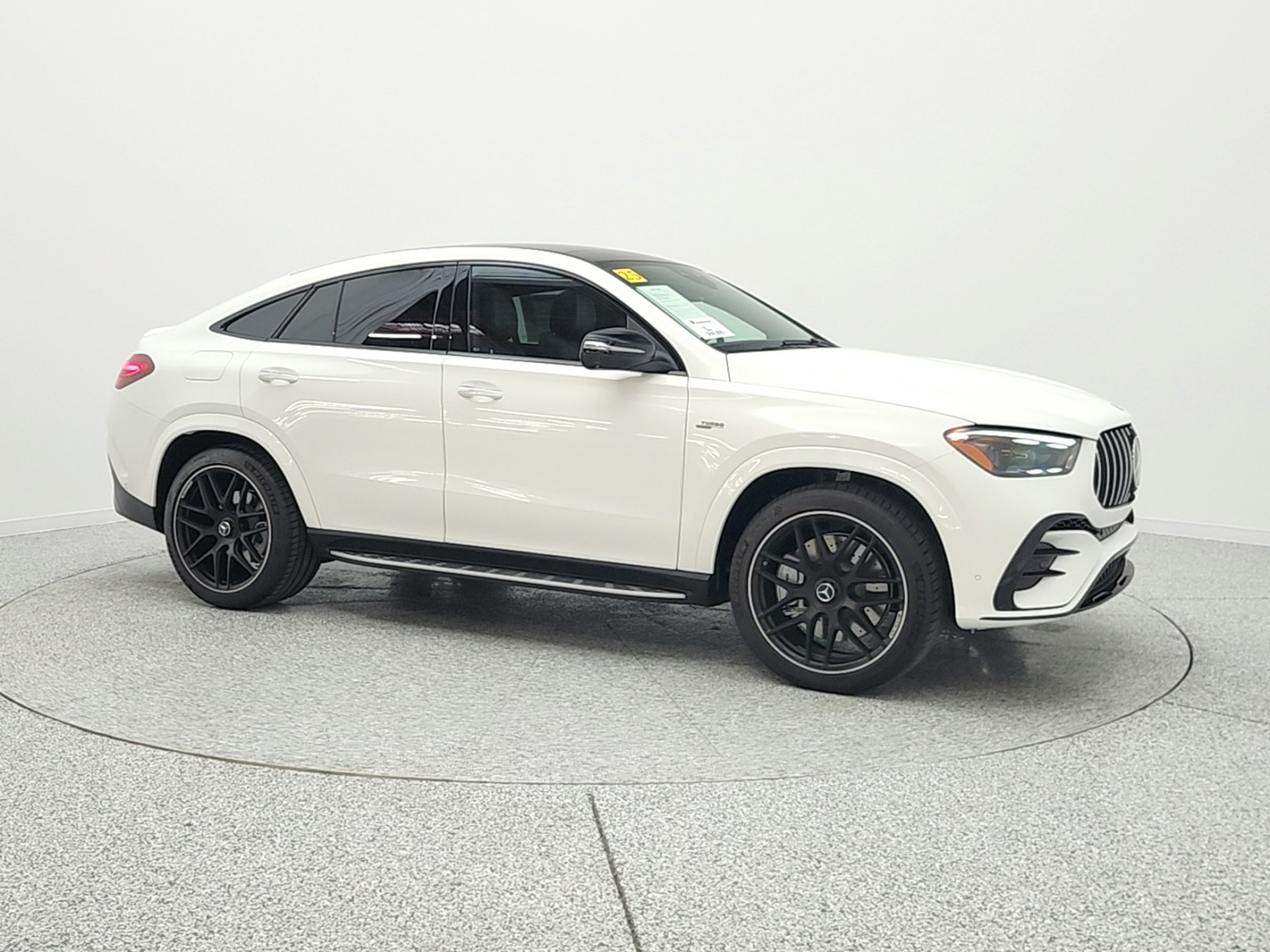 Certified Used 2025 Polar White Mercedes-Benz AMG® GLE 53 4MATIC+ Coupe image 3