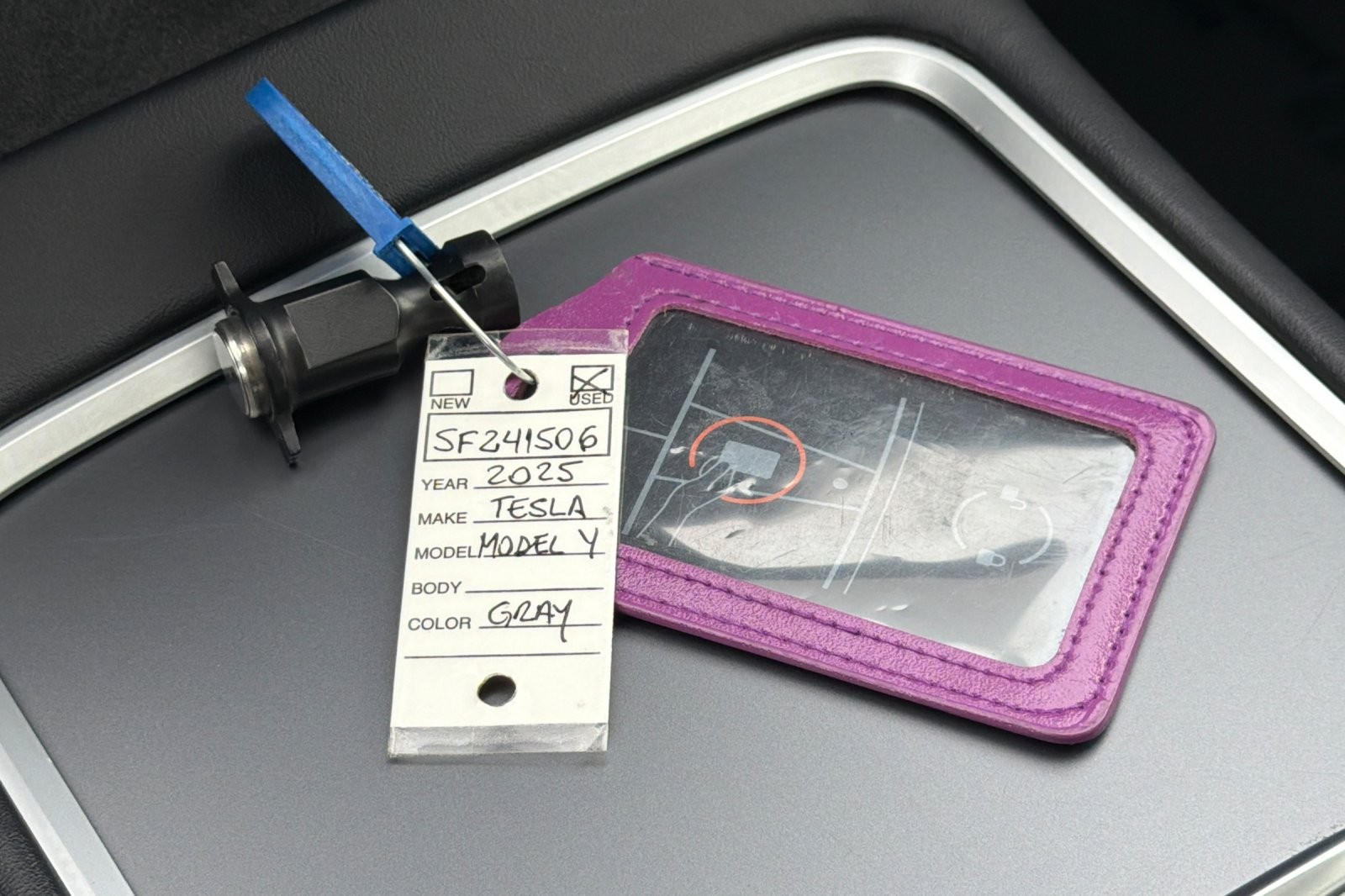 Used 2025 STEALTH GRAY Tesla Long Range AWD *Ltd Avail* image 24