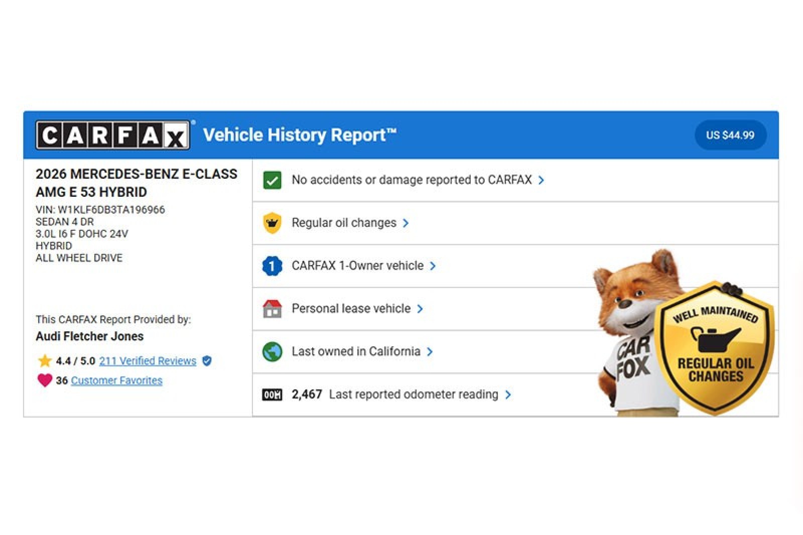 Certified Used 2026 MANUFAKTUR Moonlight White Magno Mercedes-Benz AMG® E 53 E 4MATIC+ Sedan image 3