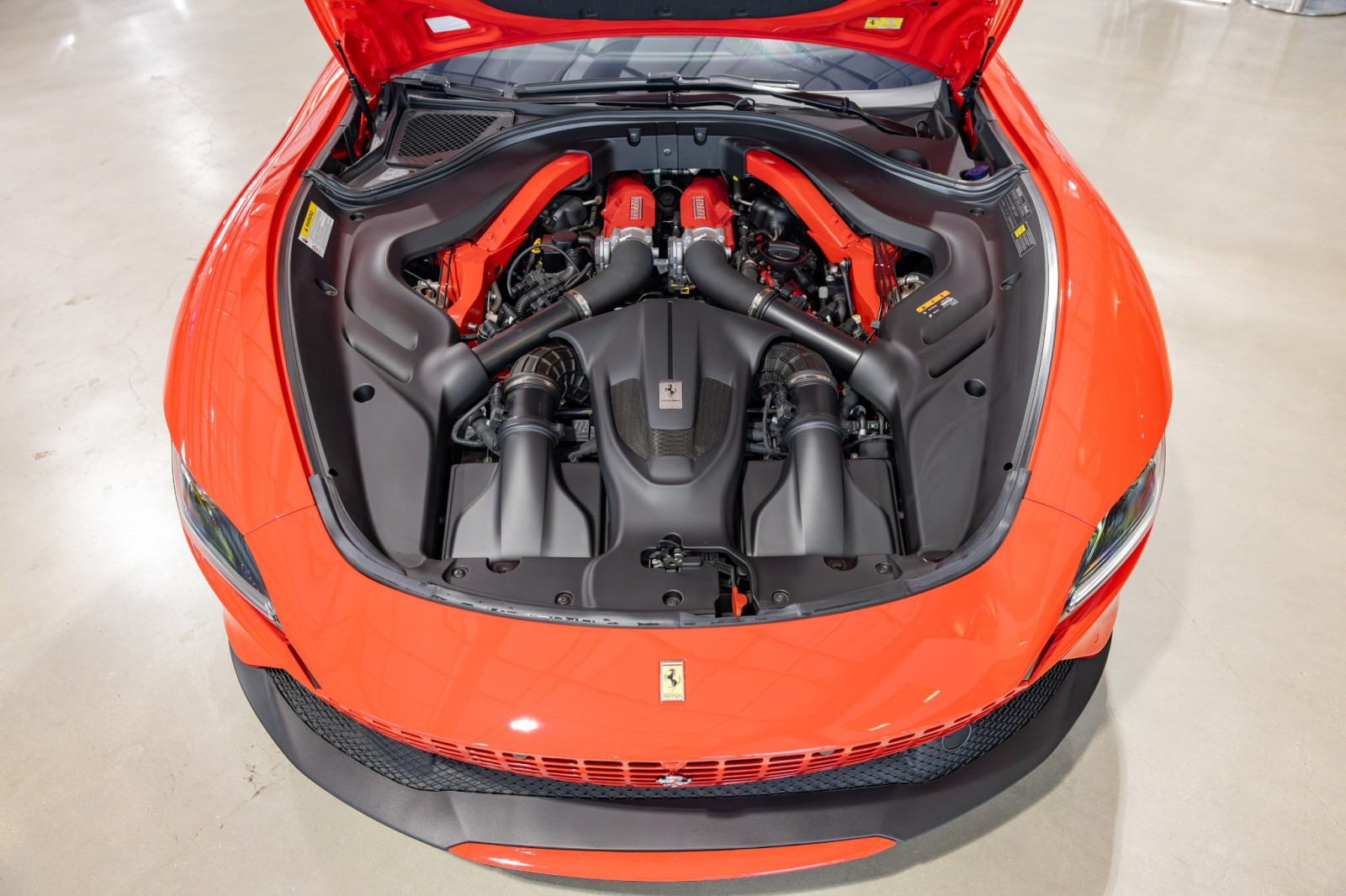 Used Car 2021 Ferrari Roma  - Passenger Display - Rosso Scuderia - $280,143 Msrp - Full Car Ppf For Sale Under $200,000 In Boerne, Texas