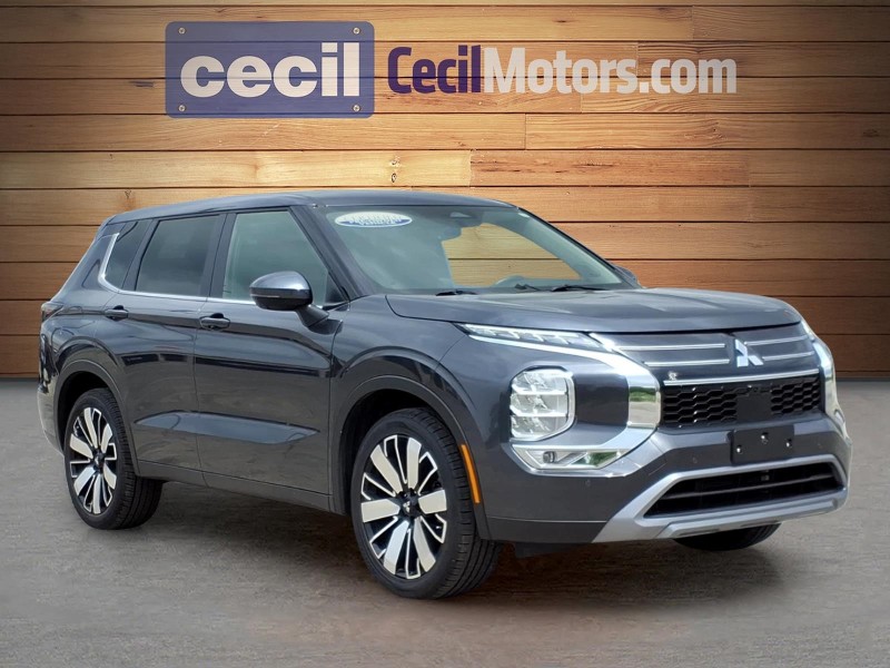 Moonstone Gray Metallic 2025 Mitsubishi Outlander SE FWD SUV / Crossover Front-Wheel Drive Automatic