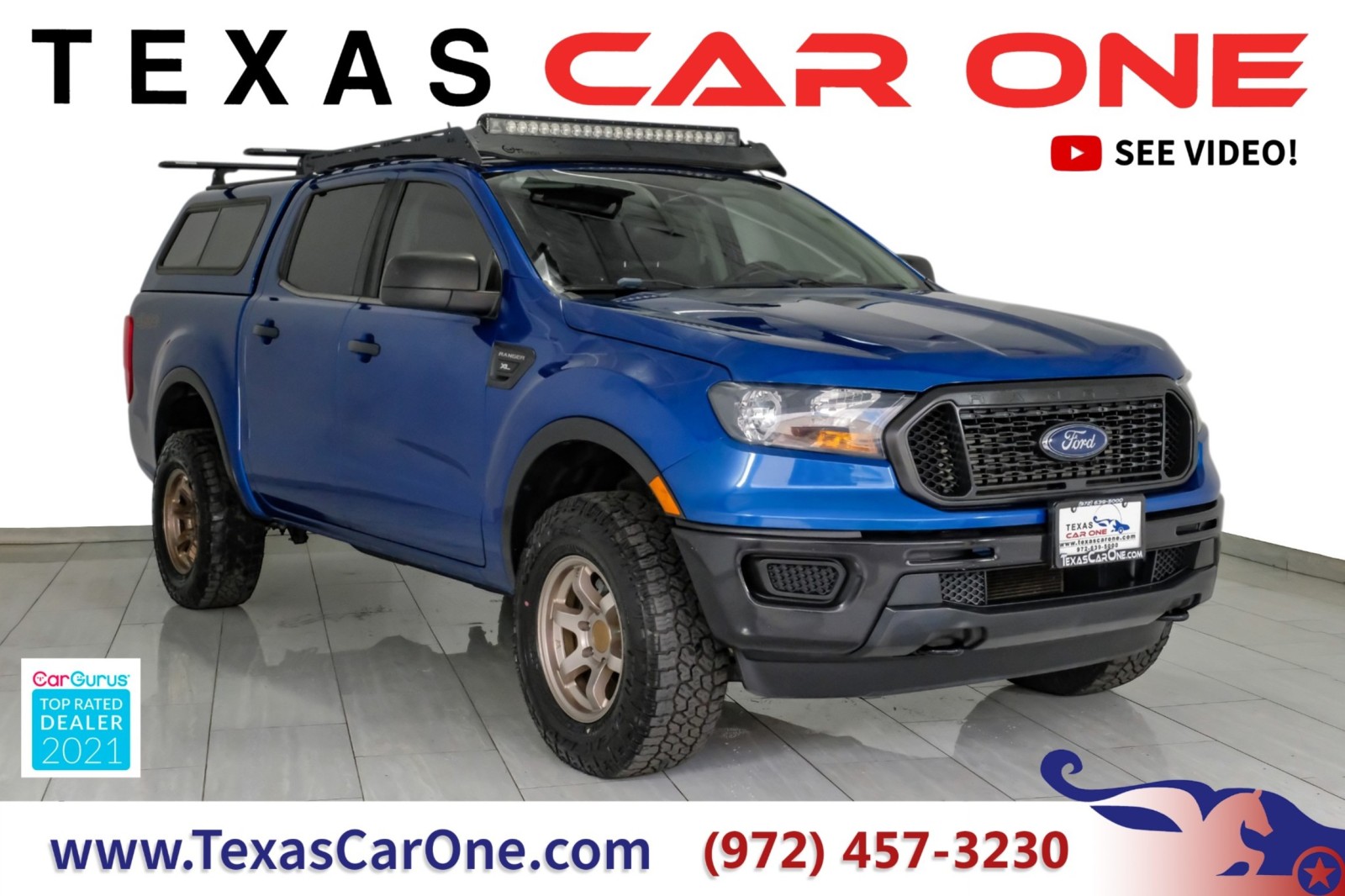 2019 Ford Ranger XL SUPERCREW 4WD AUTOMATIC PRE COLLISION ASSIST VINYL SEATS REAR CAMERA BLUETOOTH