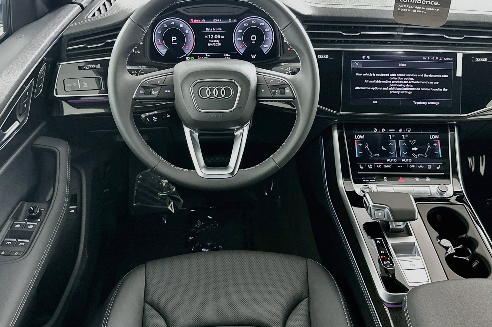 New 2026 Mythos Black Metallic Audi Premium Plus image 5
