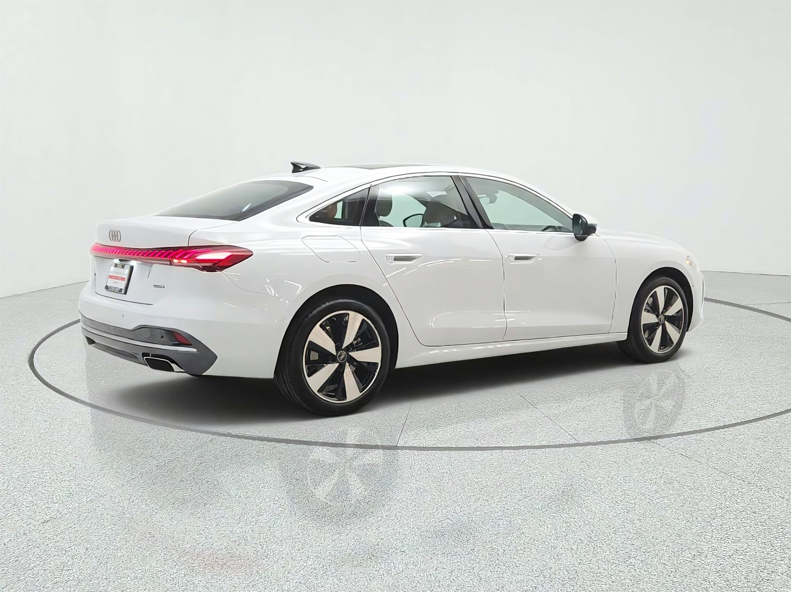 Used 2025 Glacier White Metallic Audi Premium Plus image 5