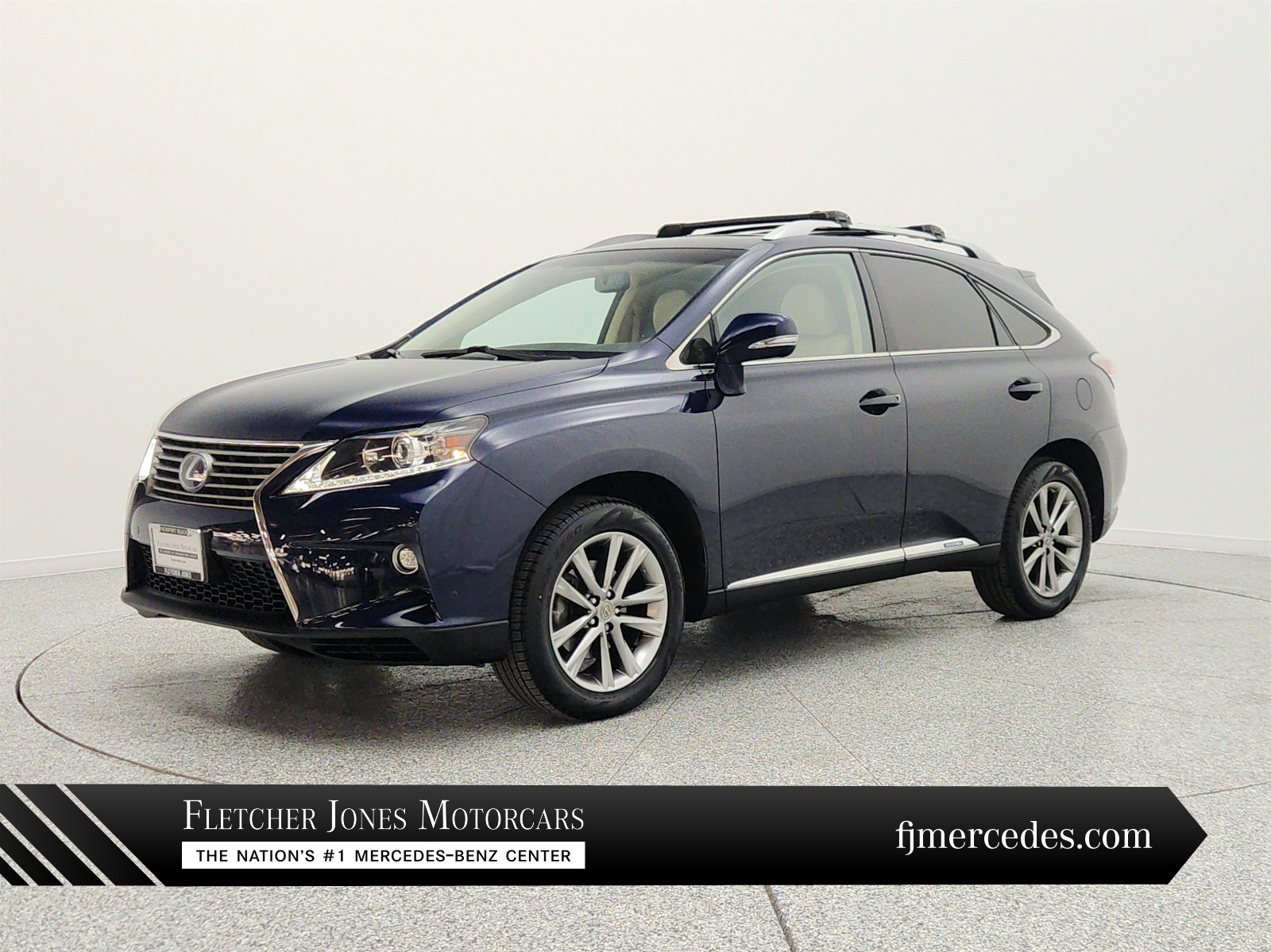Blue (Deep Sea Mica) 2015 Lexus RX Hybrid 450h AWD SUV / Crossover All-Wheel Drive Automatic