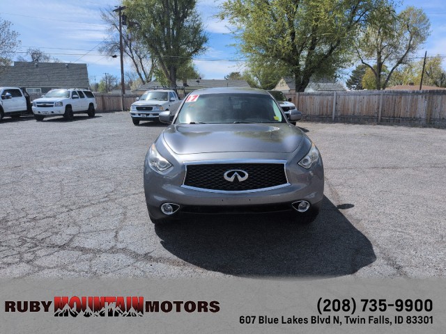 Gray (Graphite Shadow) 2017 INFINITI QX70 RWD SUV / Crossover Rear-Wheel Drive Automatic