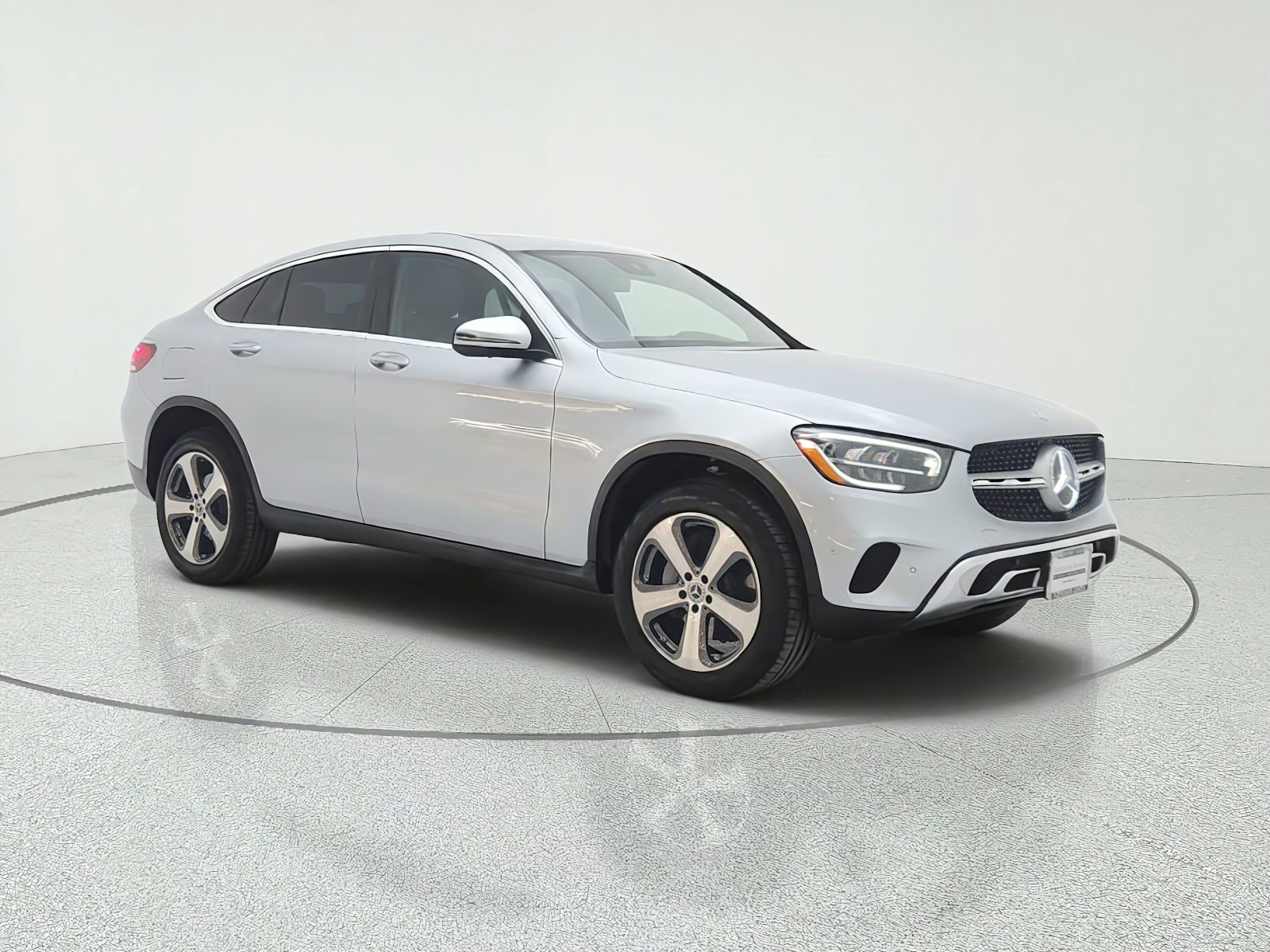 Certified Used 2023 Cirrus Silver Metallic Mercedes-Benz GLC 300 4MATIC® Coupe image 3