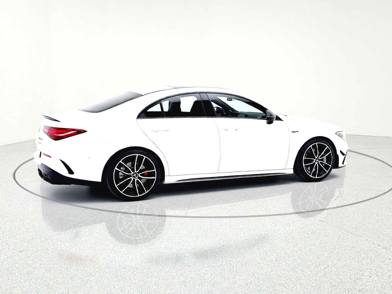 Certified Used 2025 Polar White Mercedes-Benz AMG® CLA 35 4MATIC Coupe image 14
