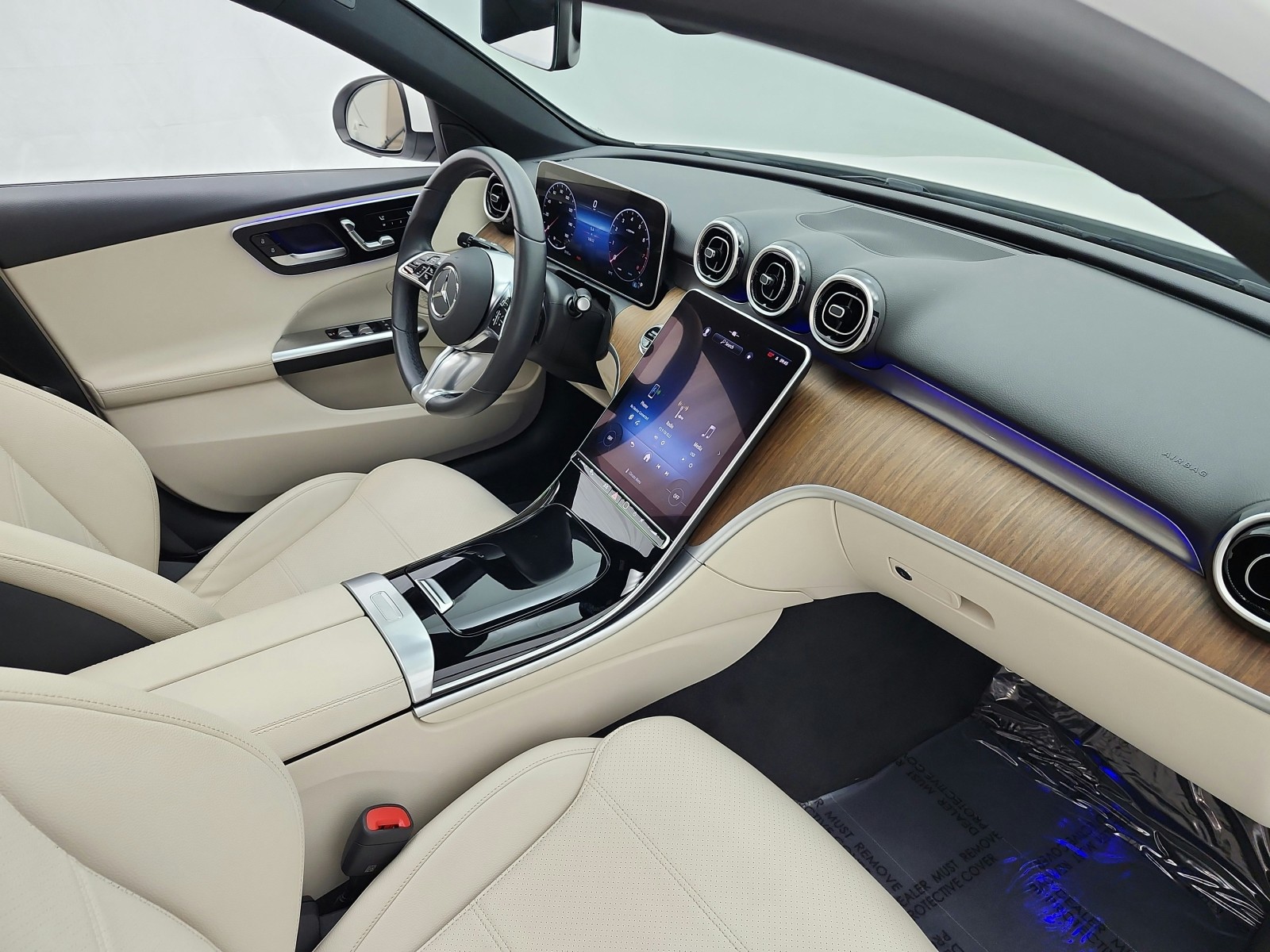 Certified Used 2024 Polar White Mercedes-Benz C 300 image 21