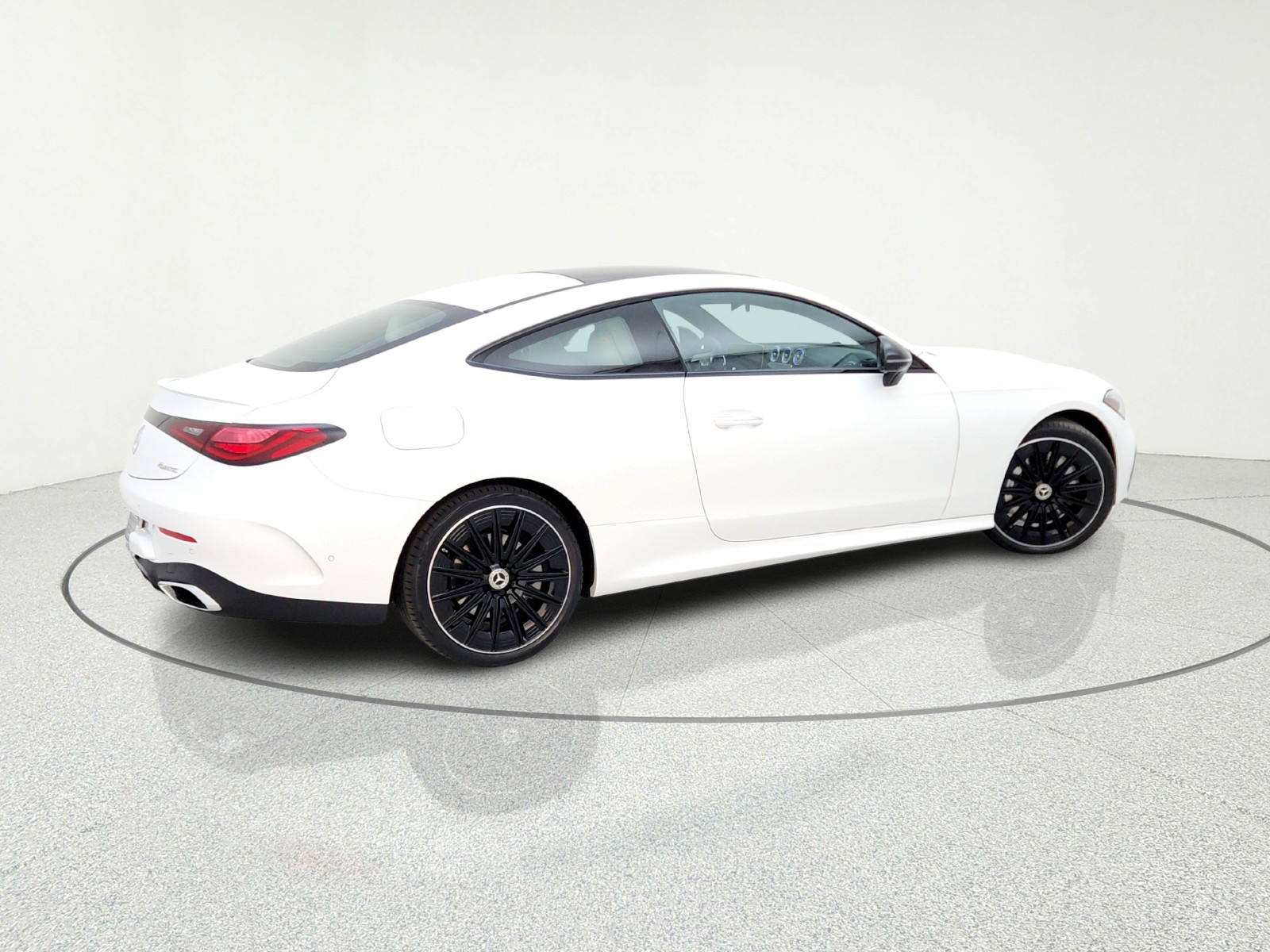 New 2026 MANUFAKTUR Moonlight White Metallic Mercedes-Benz CLE 450 4MATIC® Coupe image 8