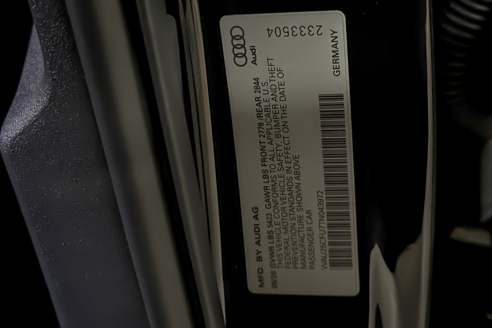 New 2026 Mythos Black Metallic Audi Premium Plus 3.0 TFSI quattro image 26