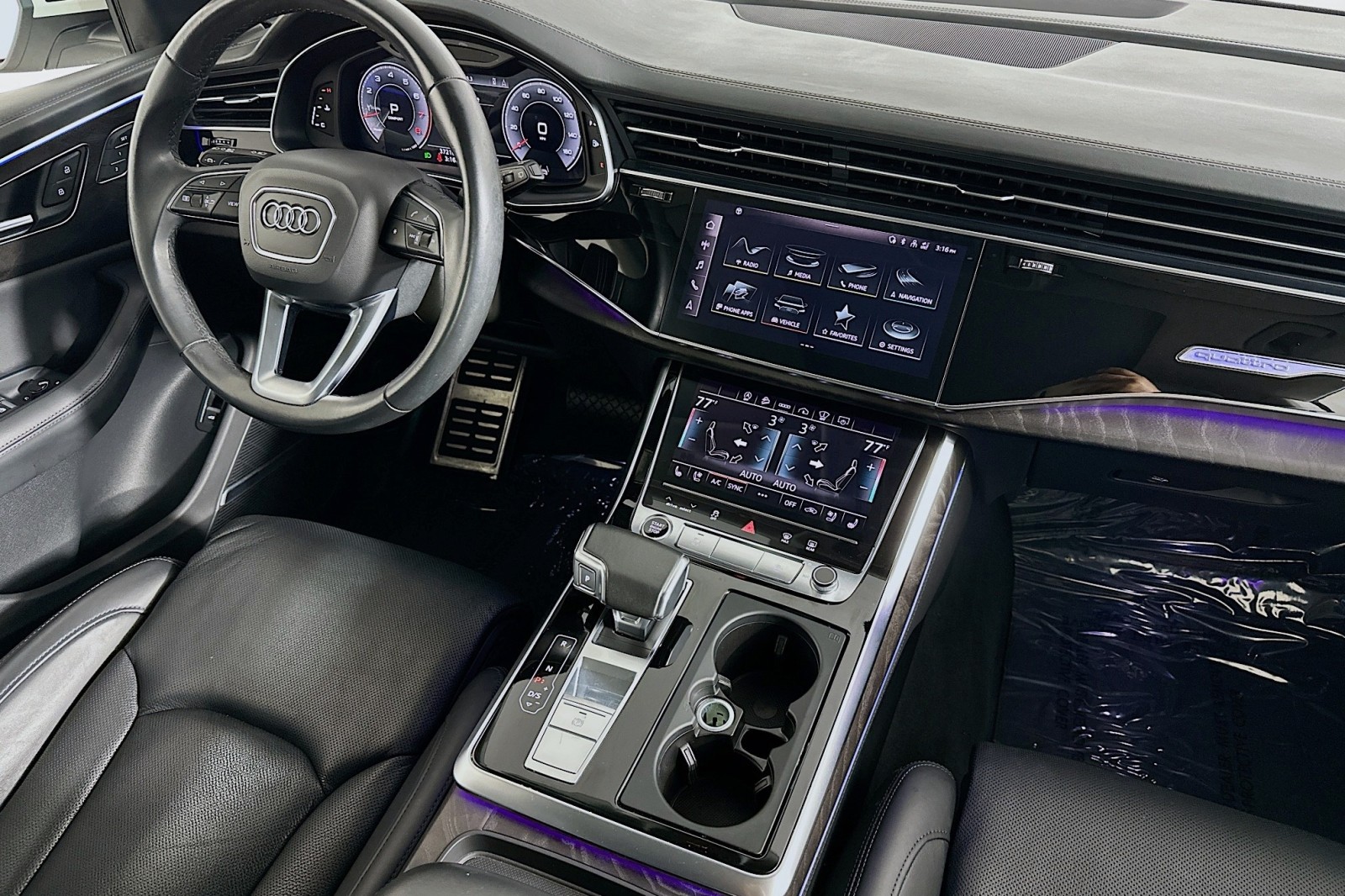 Used 2022 Carrara White Audi Prestige image 6