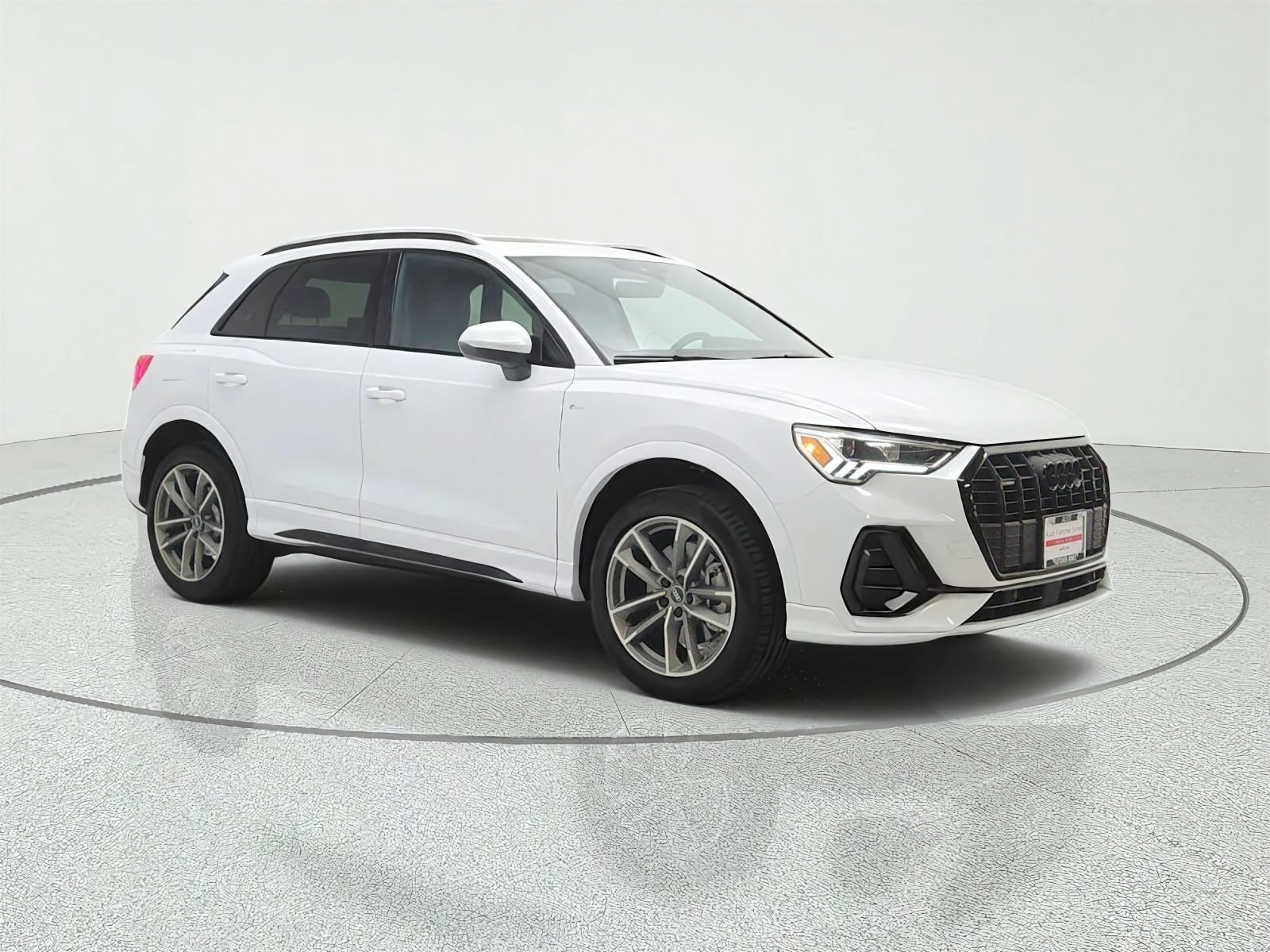 Used 2025 Glacier White Metallic Audi S line Premium image 3
