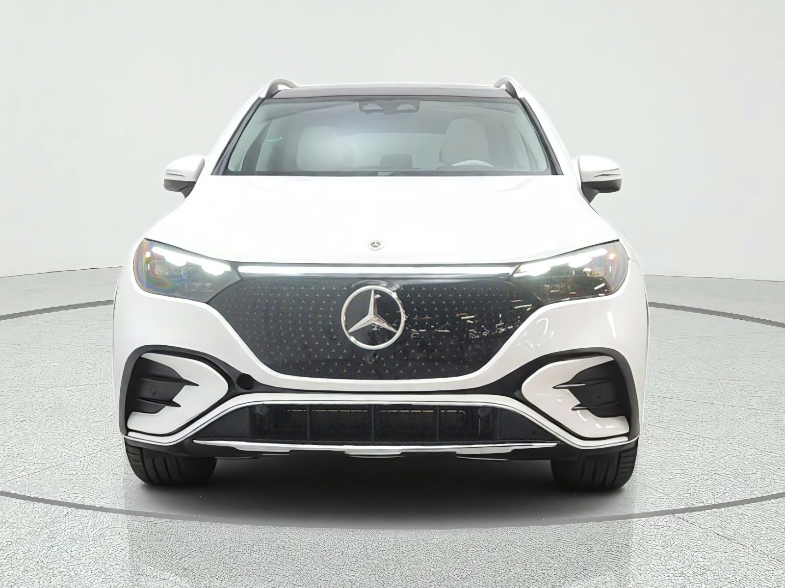 New 2027 Polar White Mercedes-Benz EQE 320+ SUV image 2