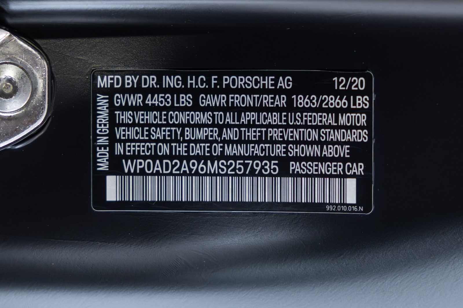 Used Car 2021 Porsche 911  Turbo S For Sale Under $240,000 In Boerne, Texas