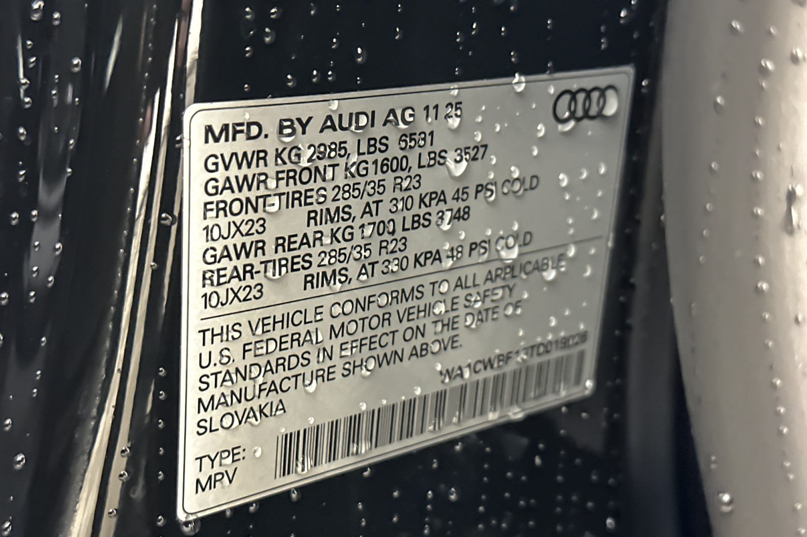 New 2026 Mythos Black Metallic Audi Prestige quattro image 23