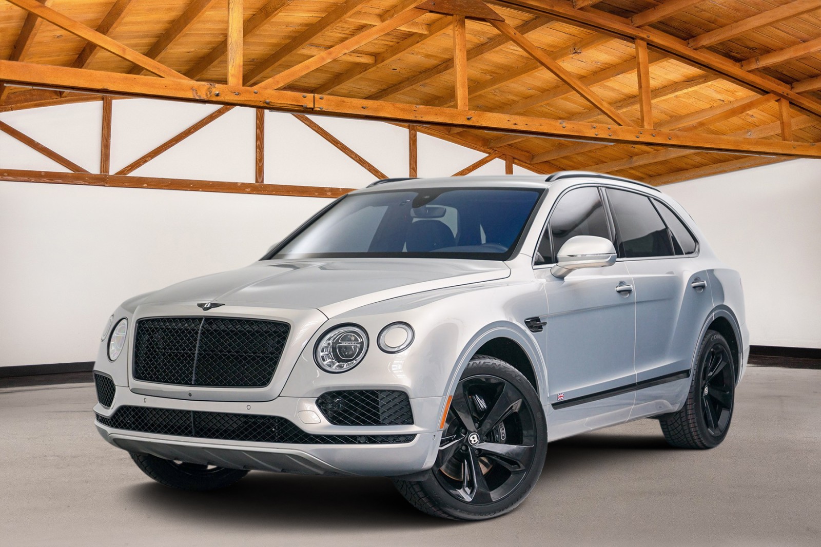 Extreme Silver Metallic 2017 Bentley Bentayga W12 AWD SUV / Crossover All-Wheel Drive Automatic